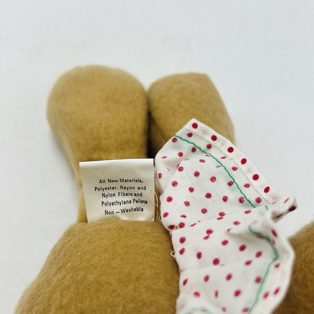 Rhonda Reindeer Beanie Stuffed Animal Burger King Hallmark Plush 1987 - Picture 3 of 6